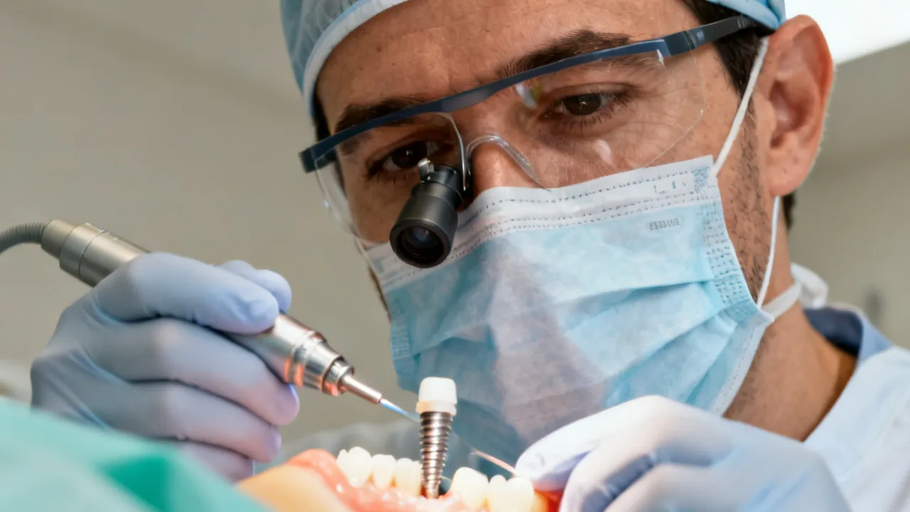 Dentista Cirurgião: implantes dentários com visão técnica