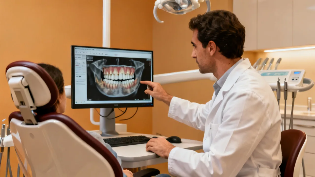 Consulta odontológica y costos de implantes dentales