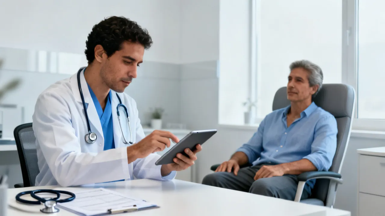 Guía profesional de Consulta Médico y decisiones informadas