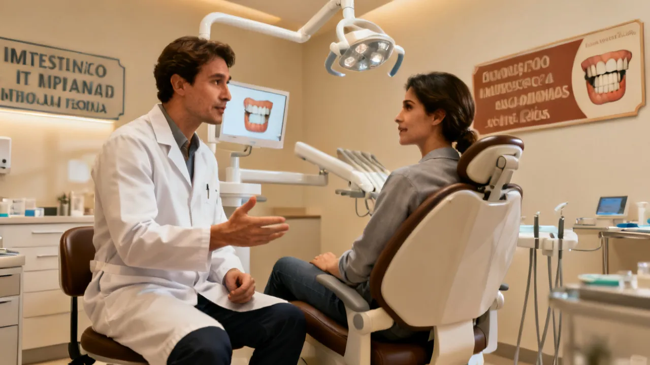 Consulta Odontológica y opciones de implantes asequibles